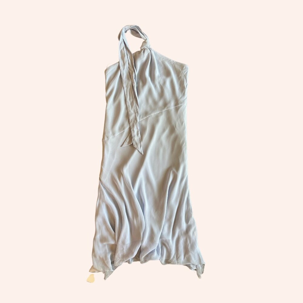 Blue Abercrombie Dress wedding guest